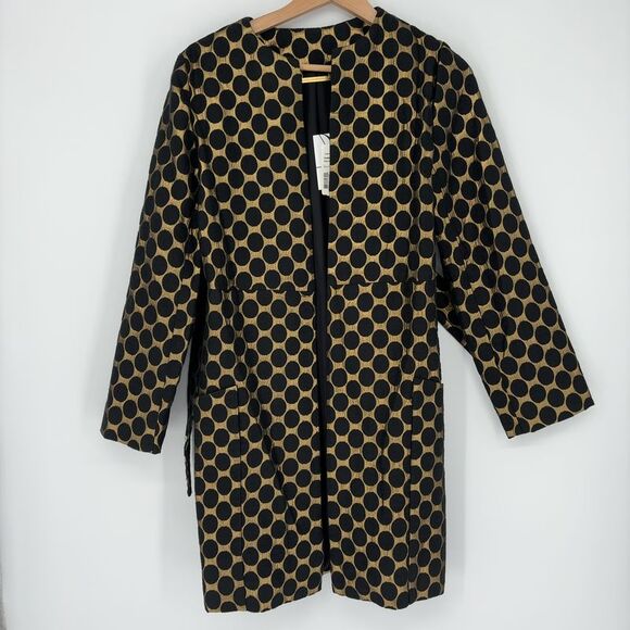 Diane Von Furstenberg Dresses & Skirts - Diane Von Furstenberg Polka Dot Coat Dress